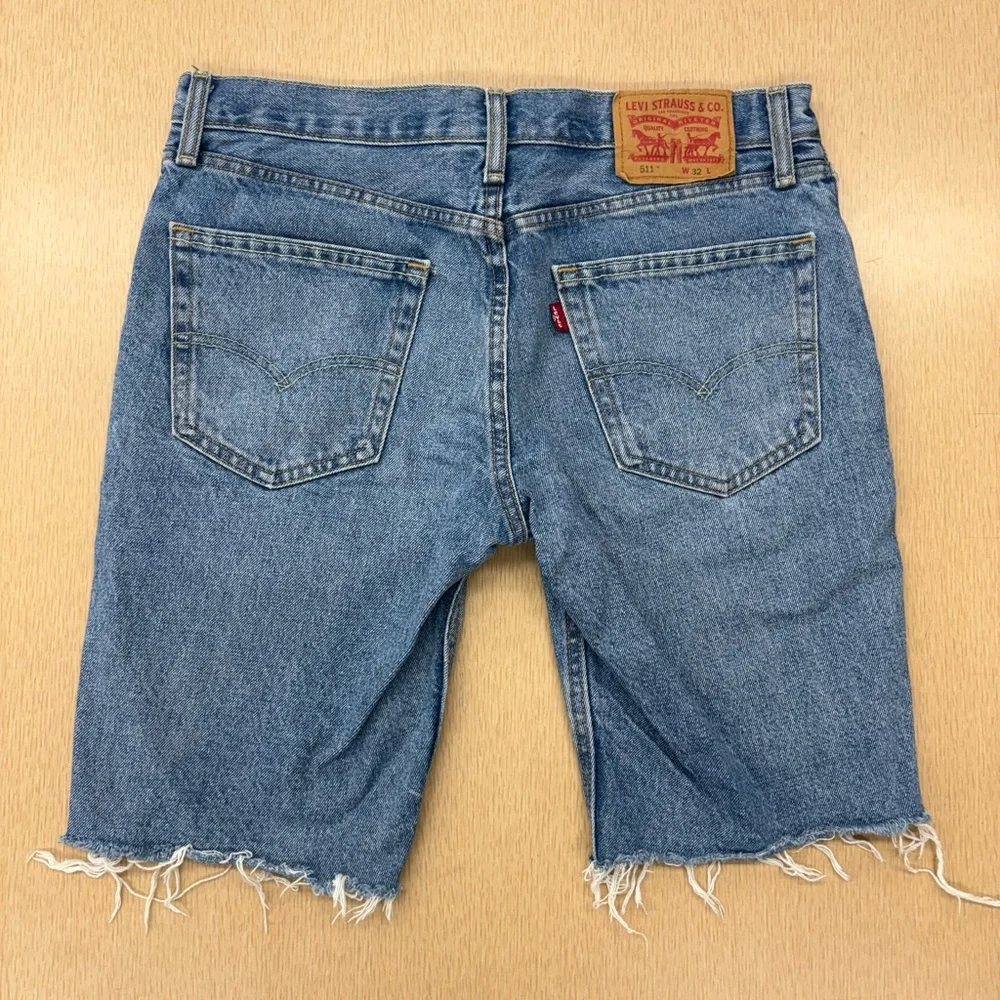 Levi’s 511 cutoff denim shorts
